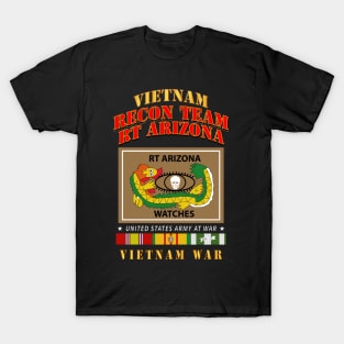 Recon Team - RT Arizona - Vietnam War w VN SVC T-Shirt